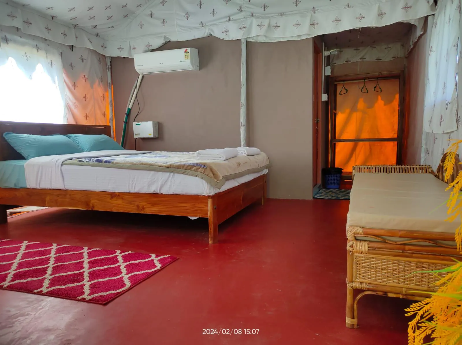Guest room interior